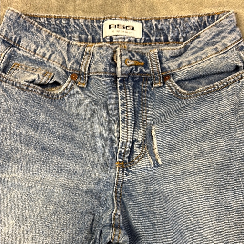 RSQ Light Blue Flare & Wide Leg Jeans